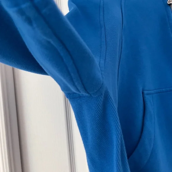 lululemon athletica Blue Half-Zip Cowl Sweatshirt - Picture 3 of 8